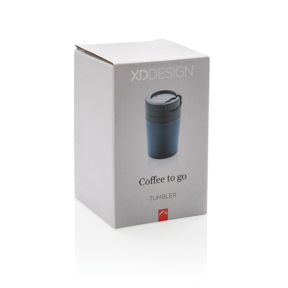 Kompaktowy kubek termiczny Coffee To Go 160ml - Kubki i butelki termiczne z nadrukiem logo | VEBI - zdjęcie 36