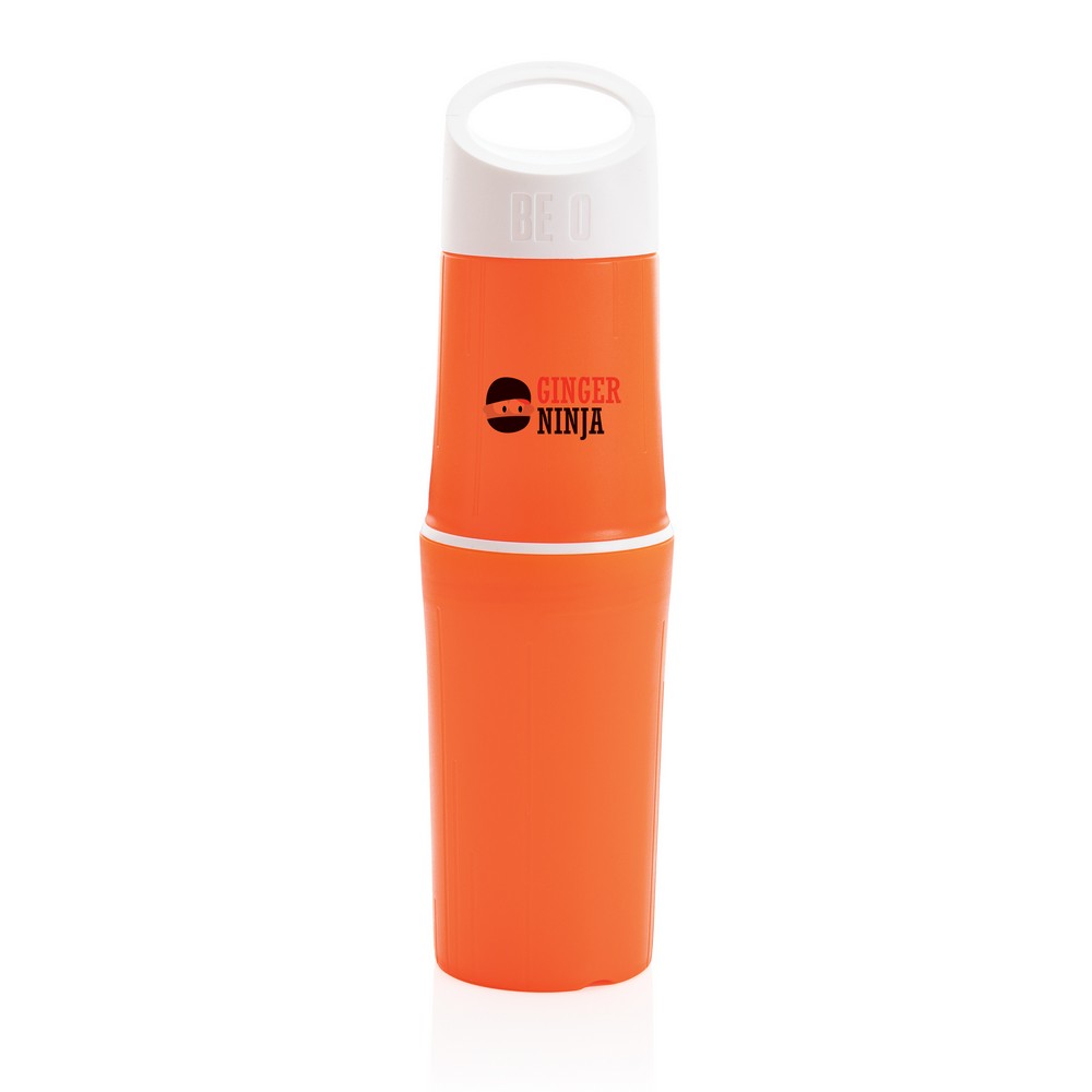 Butelka sportowa BE O Bottle 500 ml z nadrukiem logo - Butelki i bidony z nadrukiem logo | VEBI - zdjęcie 50