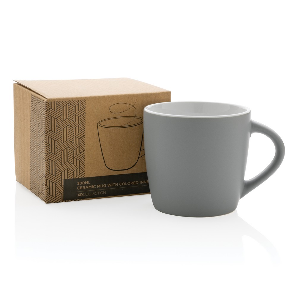 Kubek ceramiczny 300 ml - Kubki z nadrukiem logo | VEBI - zdjęcie 10