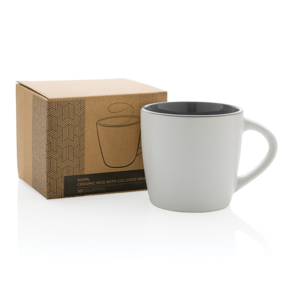 Kubek ceramiczny 300 ml - Kubki z nadrukiem logo | VEBI - zdjęcie 16