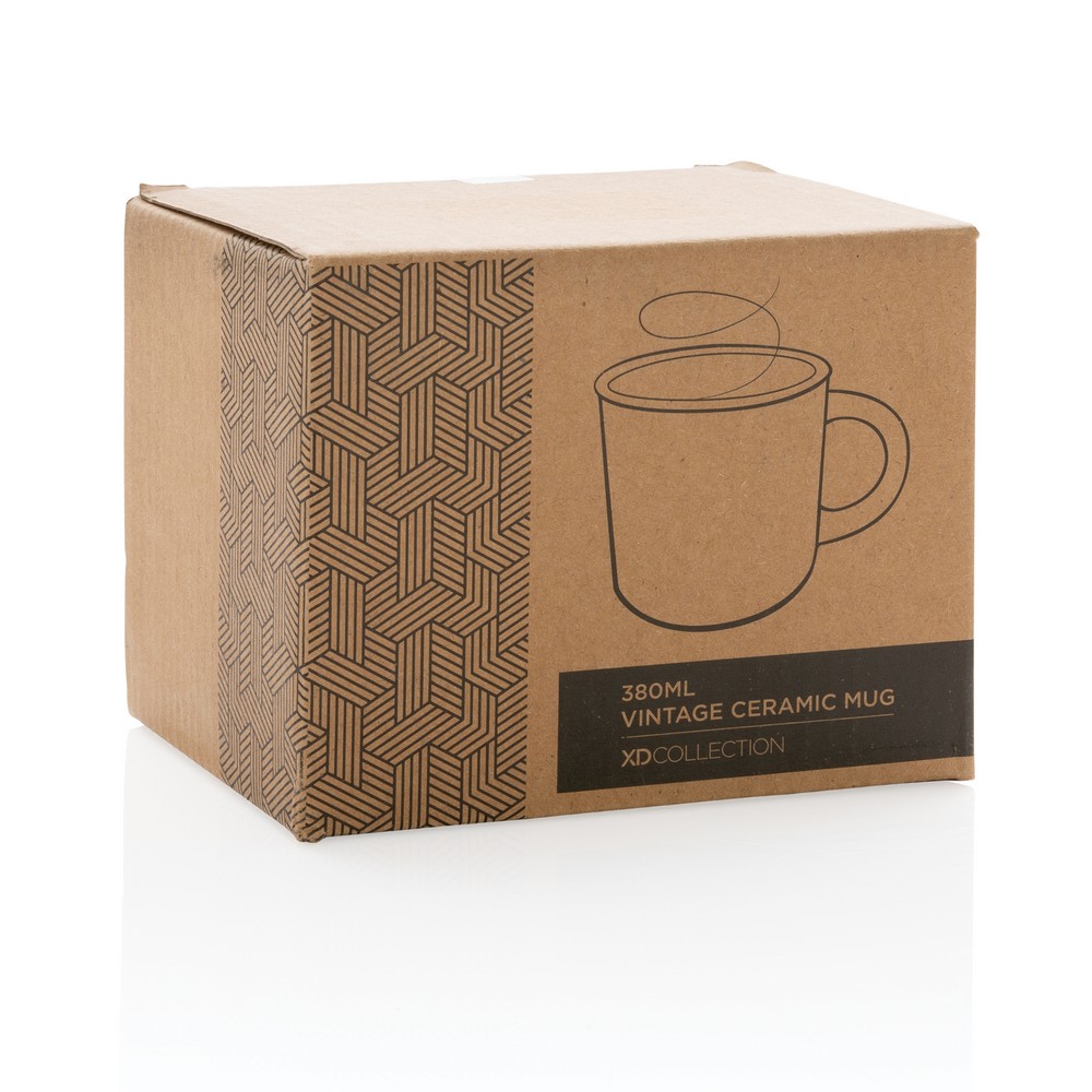 Kubek ceramiczny 280 ml z logo - praktyczny gadżet firmowy - Kubki z nadrukiem logo | VEBI - zdjęcie 9
