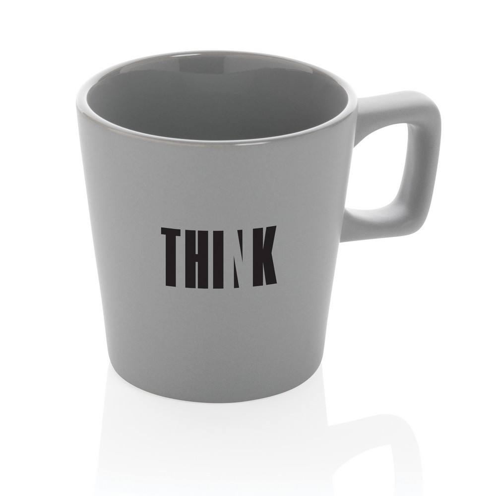 Ceramiczny kubek 300 ml – klasyka do kawy i herbaty - Kubki z nadrukiem logo | VEBI - zdjęcie 48