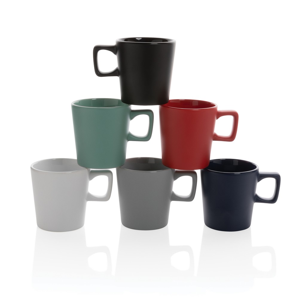 Ceramiczny kubek 300 ml – klasyka do kawy i herbaty - Kubki z nadrukiem logo | VEBI - zdjęcie 49