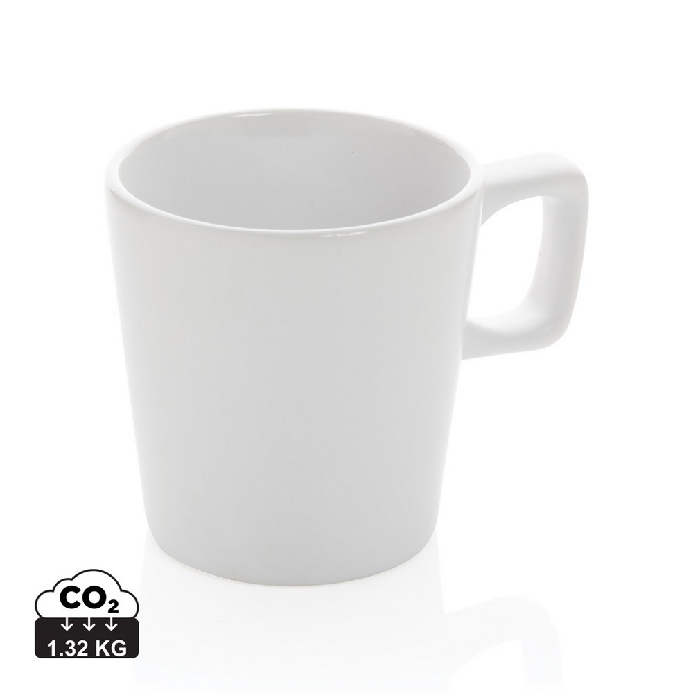 Ceramiczny kubek 300 ml – klasyka do kawy i herbaty - Kubki z nadrukiem logo | VEBI - zdjęcie 10