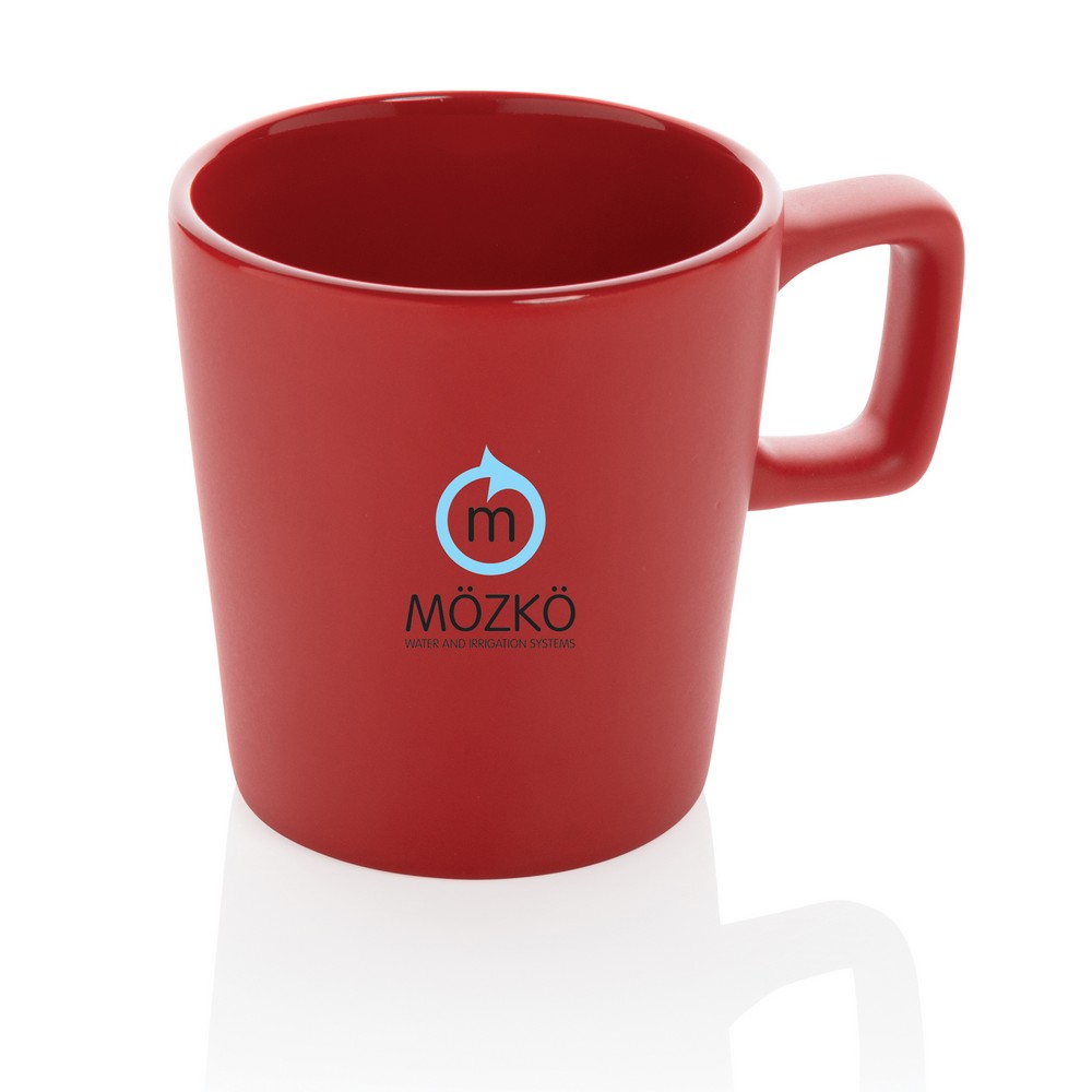 Ceramiczny kubek 300 ml – klasyka do kawy i herbaty - Kubki z nadrukiem logo | VEBI - zdjęcie 26