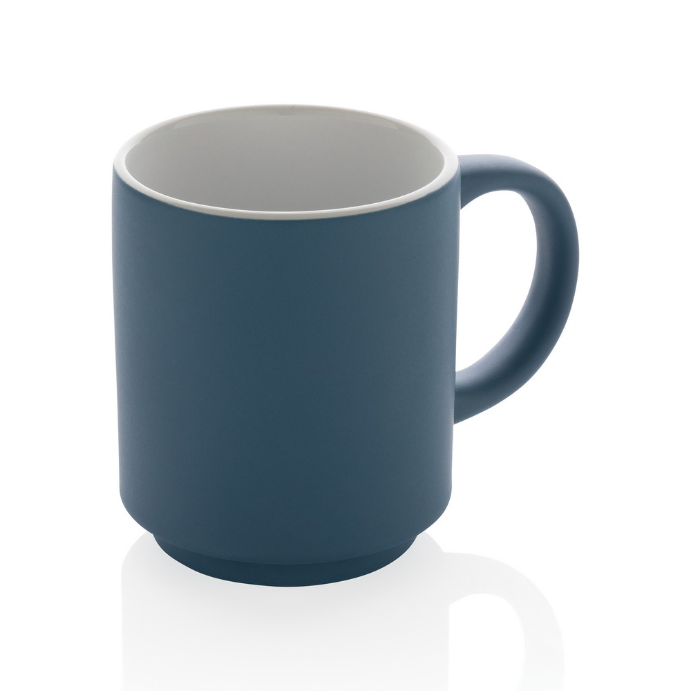 Kubek ceramiczny z możliwością układania w stosy 180ml - Kubki z nadrukiem logo | VEBI - zdjęcie 26