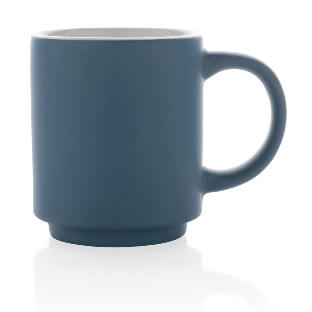 Kubek ceramiczny z możliwością układania w stosy 180ml - Kubki z nadrukiem logo | VEBI - zdjęcie 27
