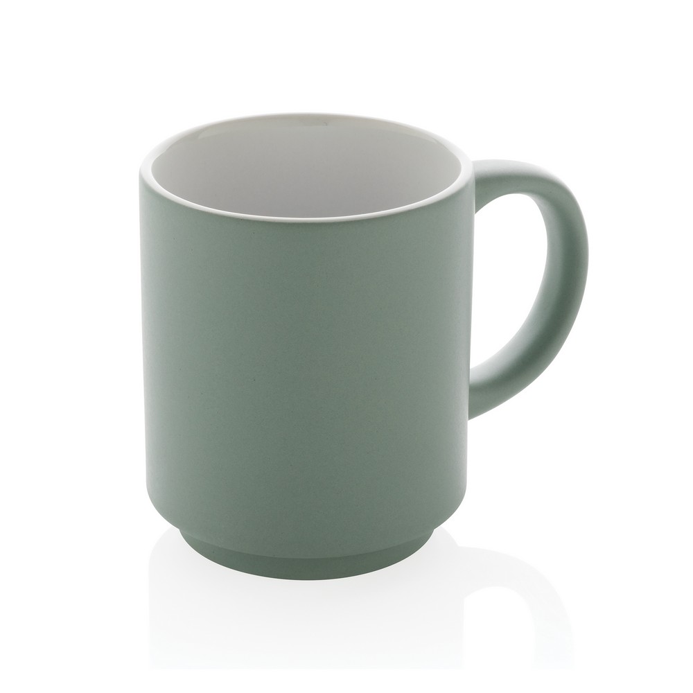 Kubek ceramiczny z możliwością układania w stosy 180ml - Kubki z nadrukiem logo | VEBI - zdjęcie 43