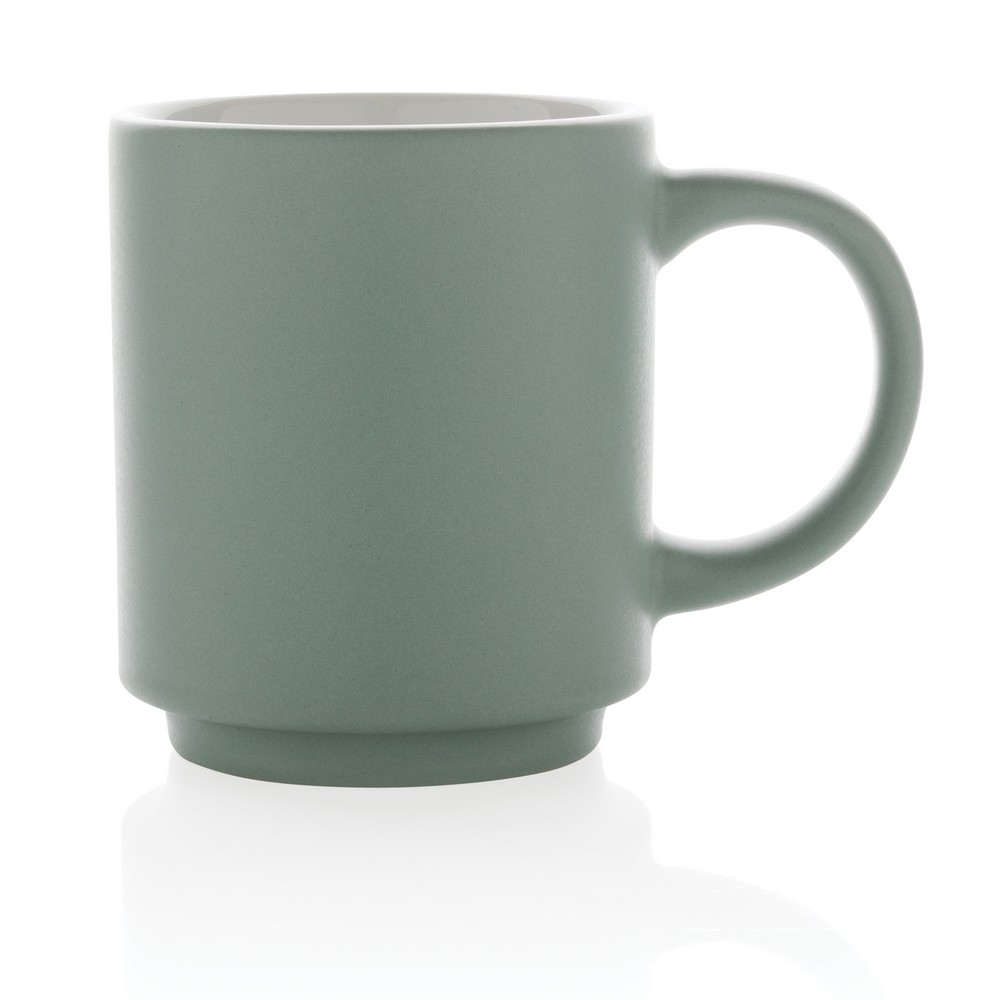 Kubek ceramiczny z możliwością układania w stosy 180ml - Kubki z nadrukiem logo | VEBI - zdjęcie 50