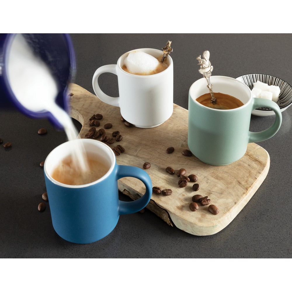 Kubek ceramiczny z możliwością układania w stosy 180ml - Kubki z nadrukiem logo | VEBI - zdjęcie 46