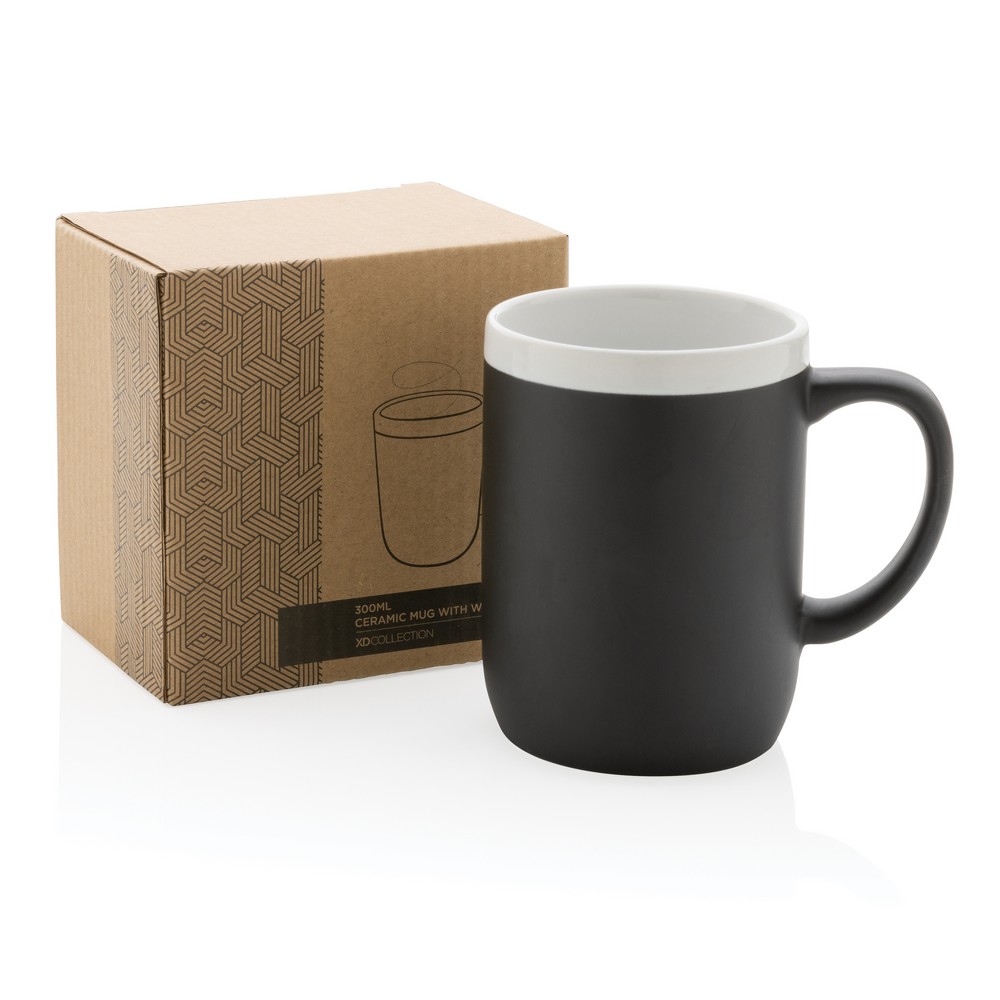Kubek ceramiczny w pudełku prezentowym 300ml z nadrukiem - Kubki z nadrukiem logo | VEBI - zdjęcie 14