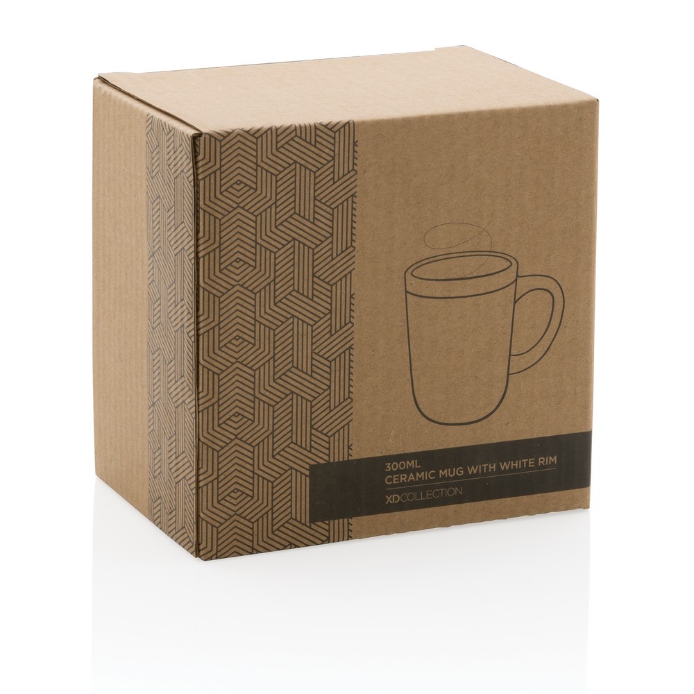 Kubek ceramiczny w pudełku prezentowym 300ml z nadrukiem - Kubki z nadrukiem logo | VEBI - zdjęcie 29