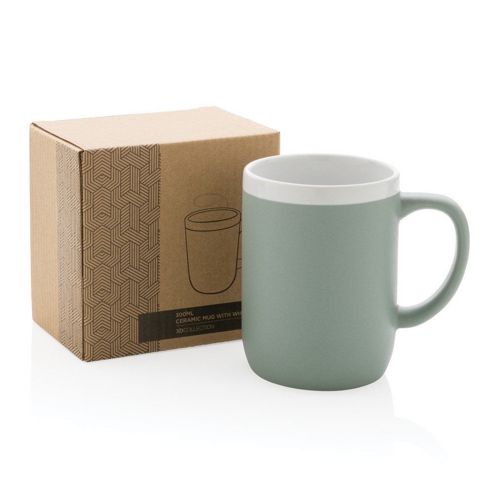 Kubek ceramiczny w pudełku prezentowym 300ml z nadrukiem - Kubki z nadrukiem logo | VEBI - zdjęcie 35