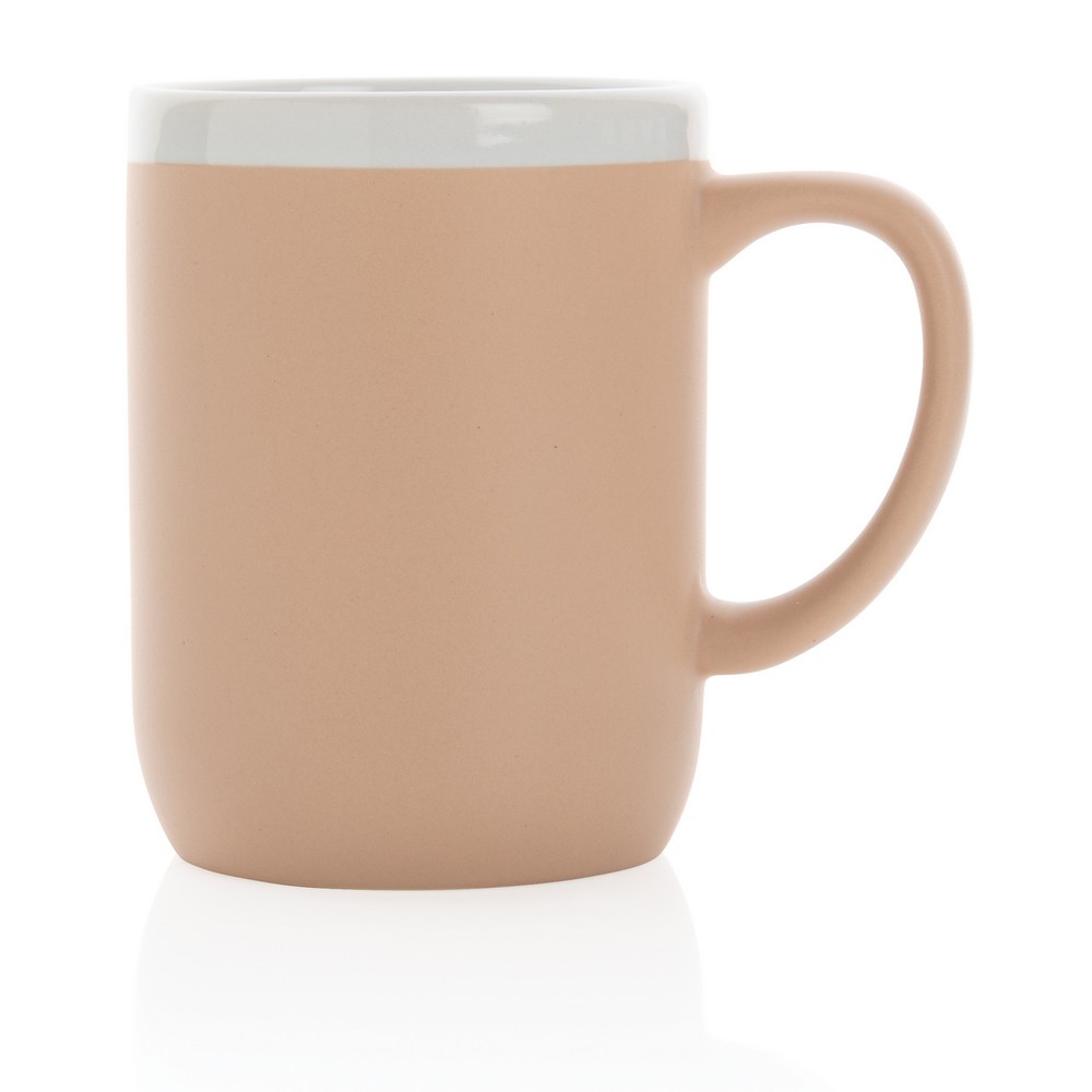 Kubek ceramiczny w pudełku prezentowym 300ml z nadrukiem - Kubki z nadrukiem logo | VEBI - zdjęcie 2