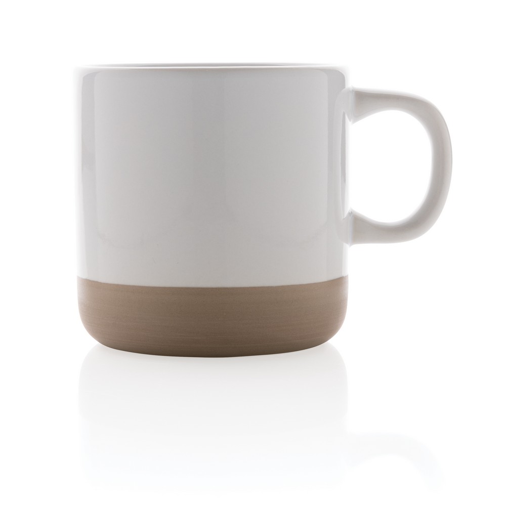 Kubek ceramiczny 300 ml w pudełku kraft – elegancja w prezencie - Kubki z nadrukiem logo | VEBI - zdjęcie 2