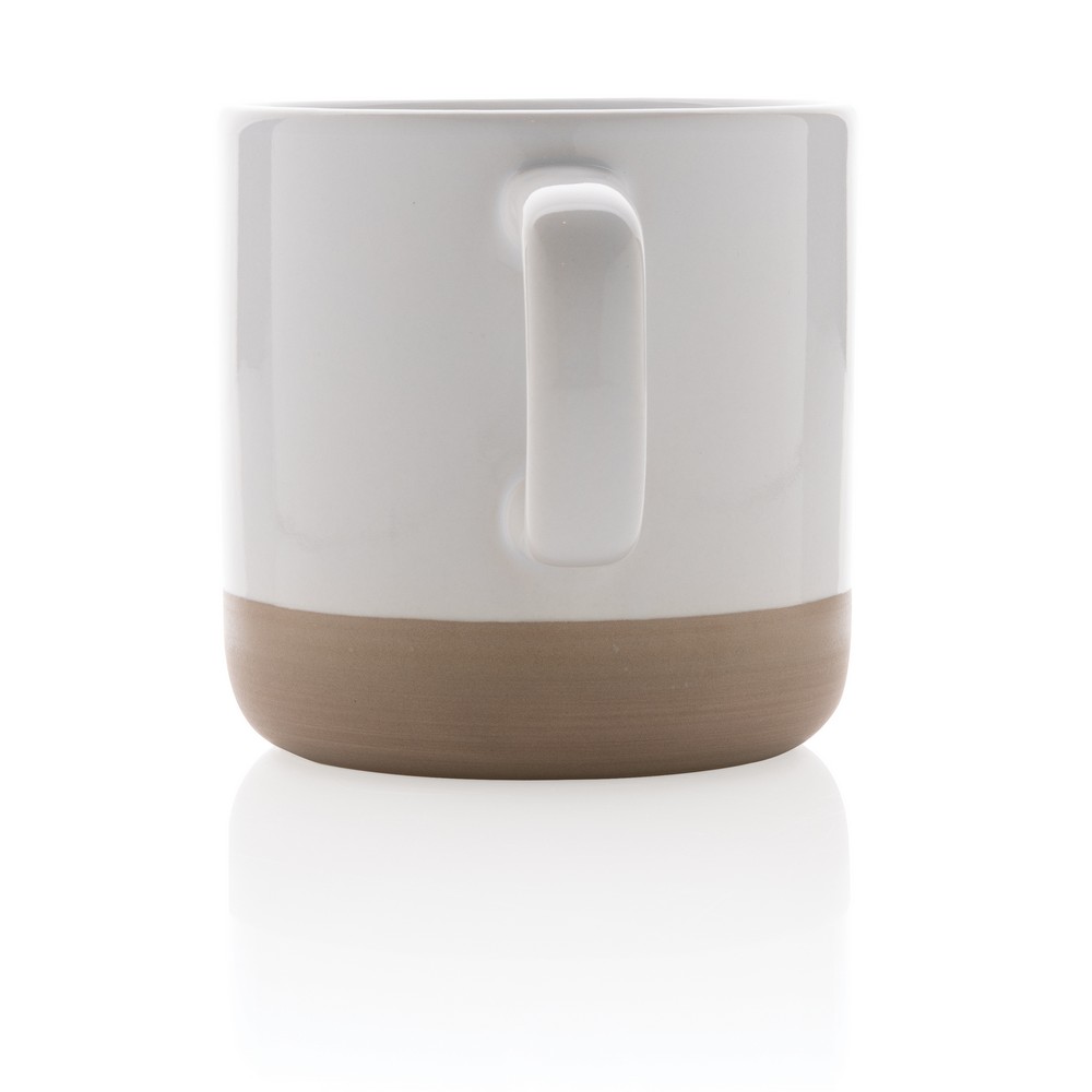 Kubek ceramiczny 300 ml w pudełku kraft – elegancja w prezencie - Kubki z nadrukiem logo | VEBI - zdjęcie 3