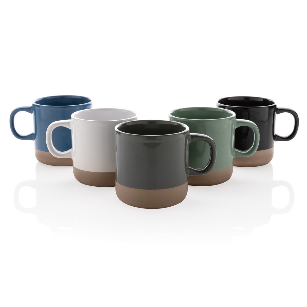Kubek ceramiczny 300 ml w pudełku kraft – elegancja w prezencie - Kubki z nadrukiem logo | VEBI - zdjęcie 6