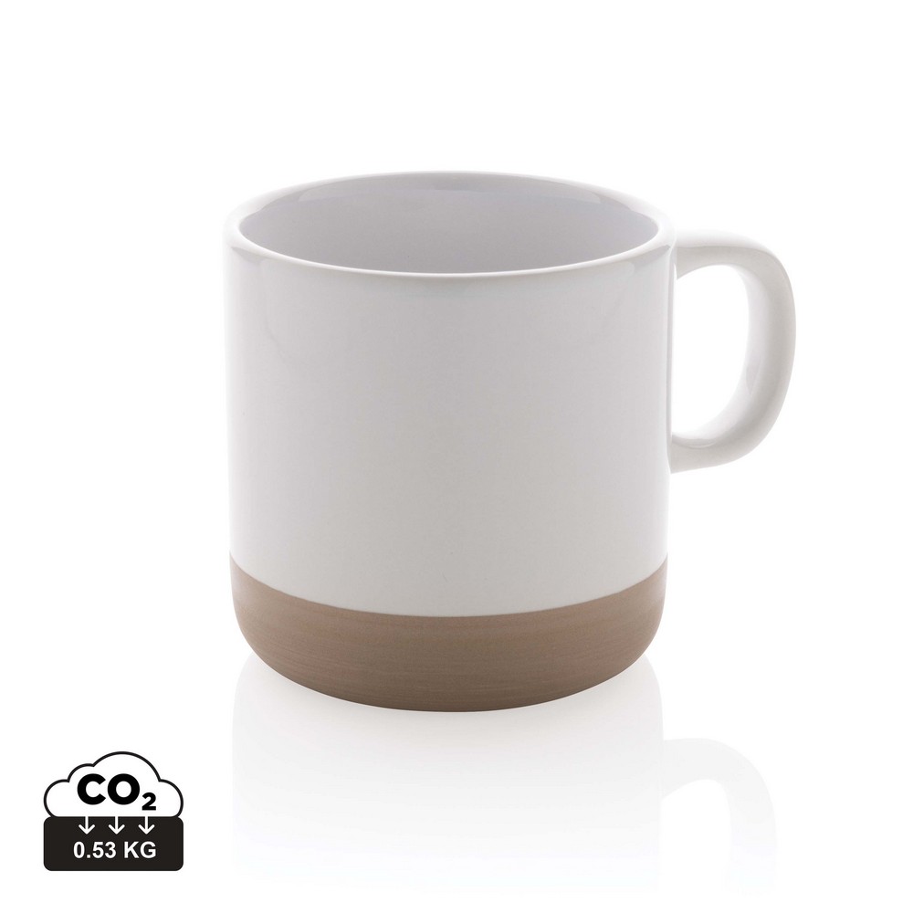 Kubek ceramiczny 300 ml w pudełku kraft – elegancja w prezencie - Kubki z nadrukiem logo | VEBI - zdjęcie 10