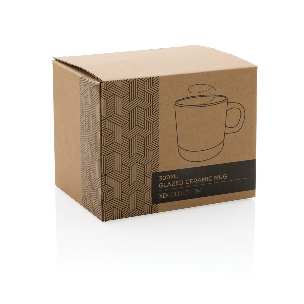 Kubek ceramiczny 300 ml w pudełku kraft – elegancja w prezencie - Kubki z nadrukiem logo | VEBI - zdjęcie 52