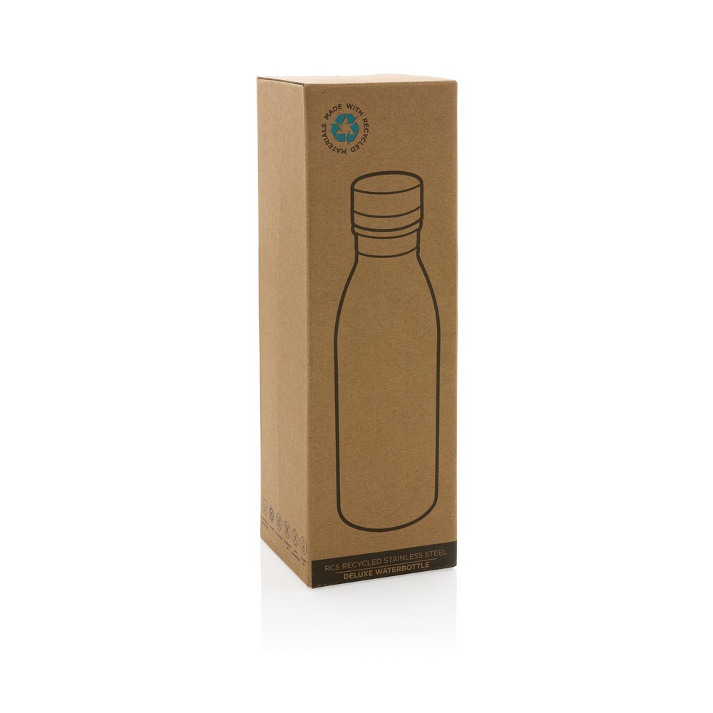 Butelka sportowa 500 ml stal z recyklingu z nadrukiem logo - Butelki i bidony z nadrukiem logo | VEBI - zdjęcie 33
