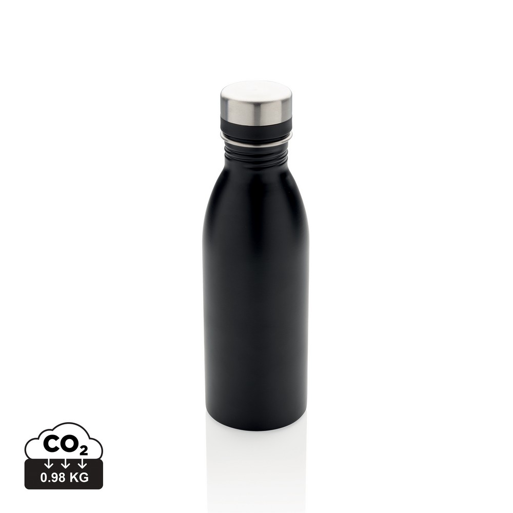 Butelka sportowa 500 ml stal z recyklingu z nadrukiem logo - Butelki i bidony z nadrukiem logo | VEBI - zdjęcie 23