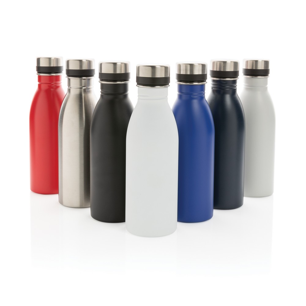 Butelka sportowa 500 ml stal z recyklingu z nadrukiem logo - Butelki i bidony z nadrukiem logo | VEBI - zdjęcie 41