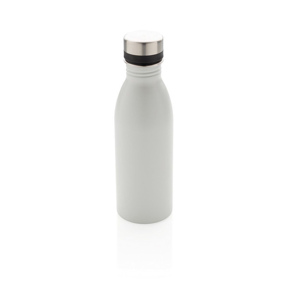 Butelka sportowa 500 ml stal z recyklingu z nadrukiem logo - Butelki i bidony z nadrukiem logo | VEBI