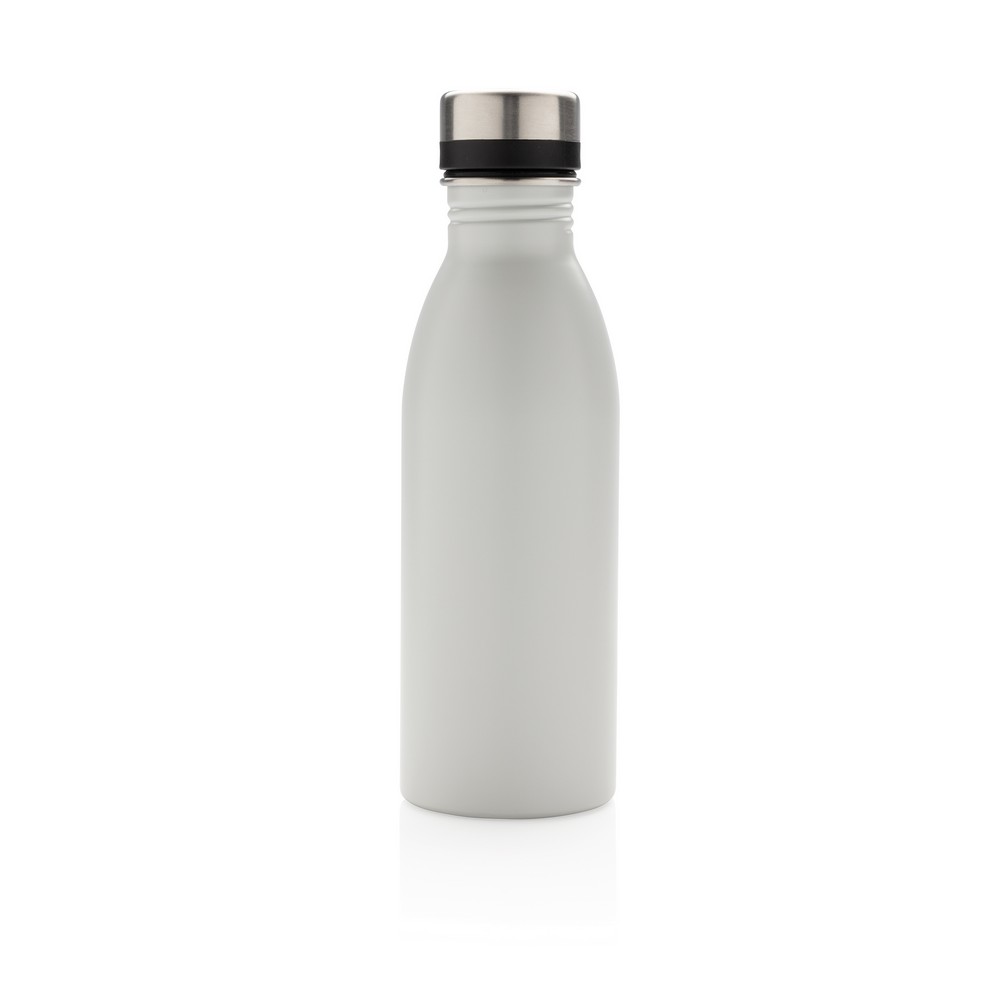 Butelka sportowa 500 ml stal z recyklingu z nadrukiem logo - Butelki i bidony z nadrukiem logo | VEBI - zdjęcie 2