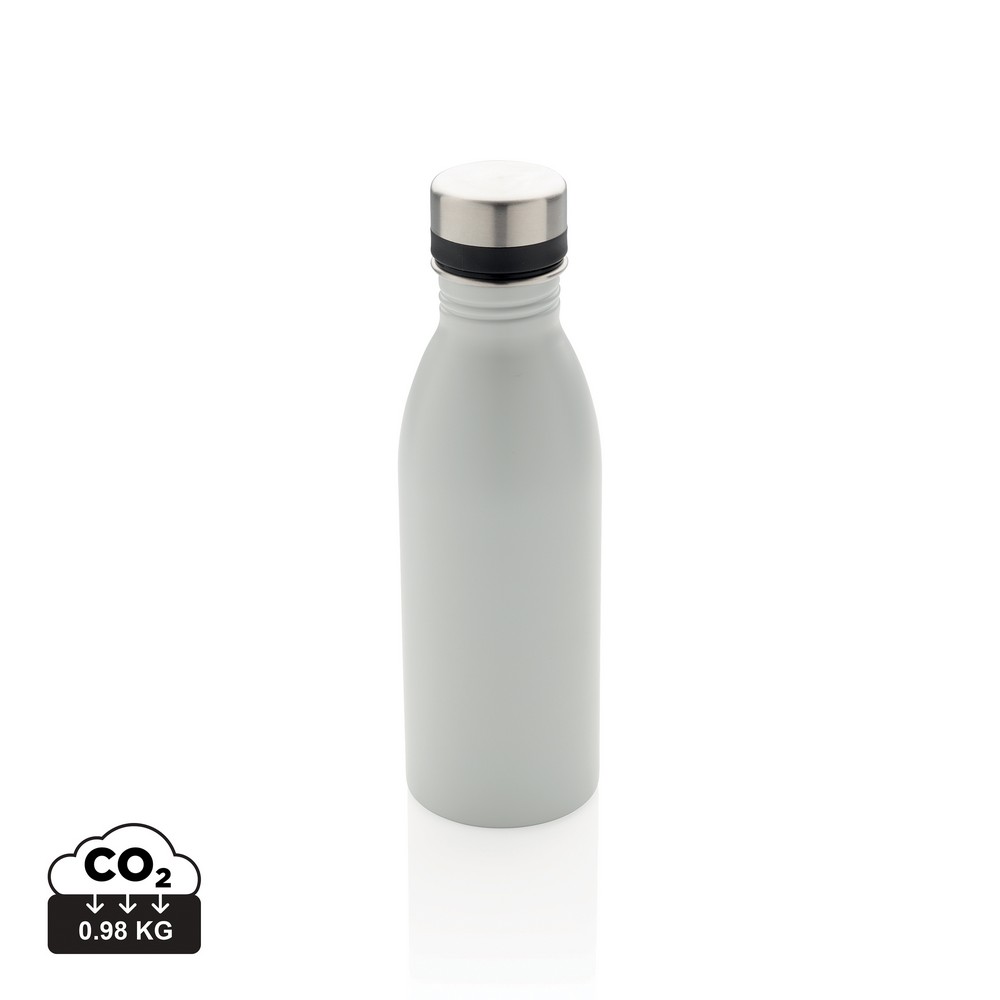 Butelka sportowa 500 ml stal z recyklingu z nadrukiem logo - Butelki i bidony z nadrukiem logo | VEBI - zdjęcie 11