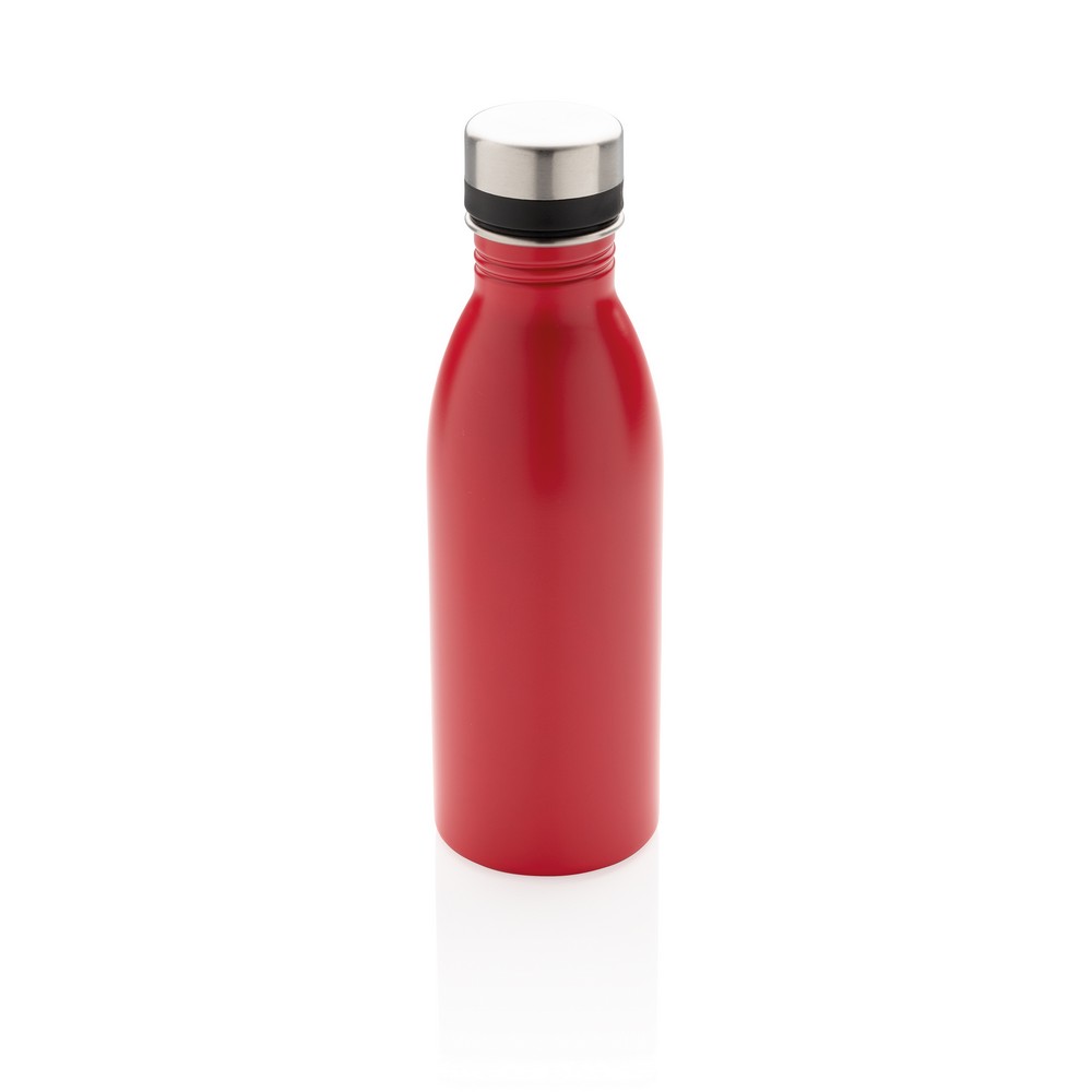 Butelka sportowa 500 ml stal z recyklingu z nadrukiem logo - Butelki i bidony z nadrukiem logo | VEBI - zdjęcie 24