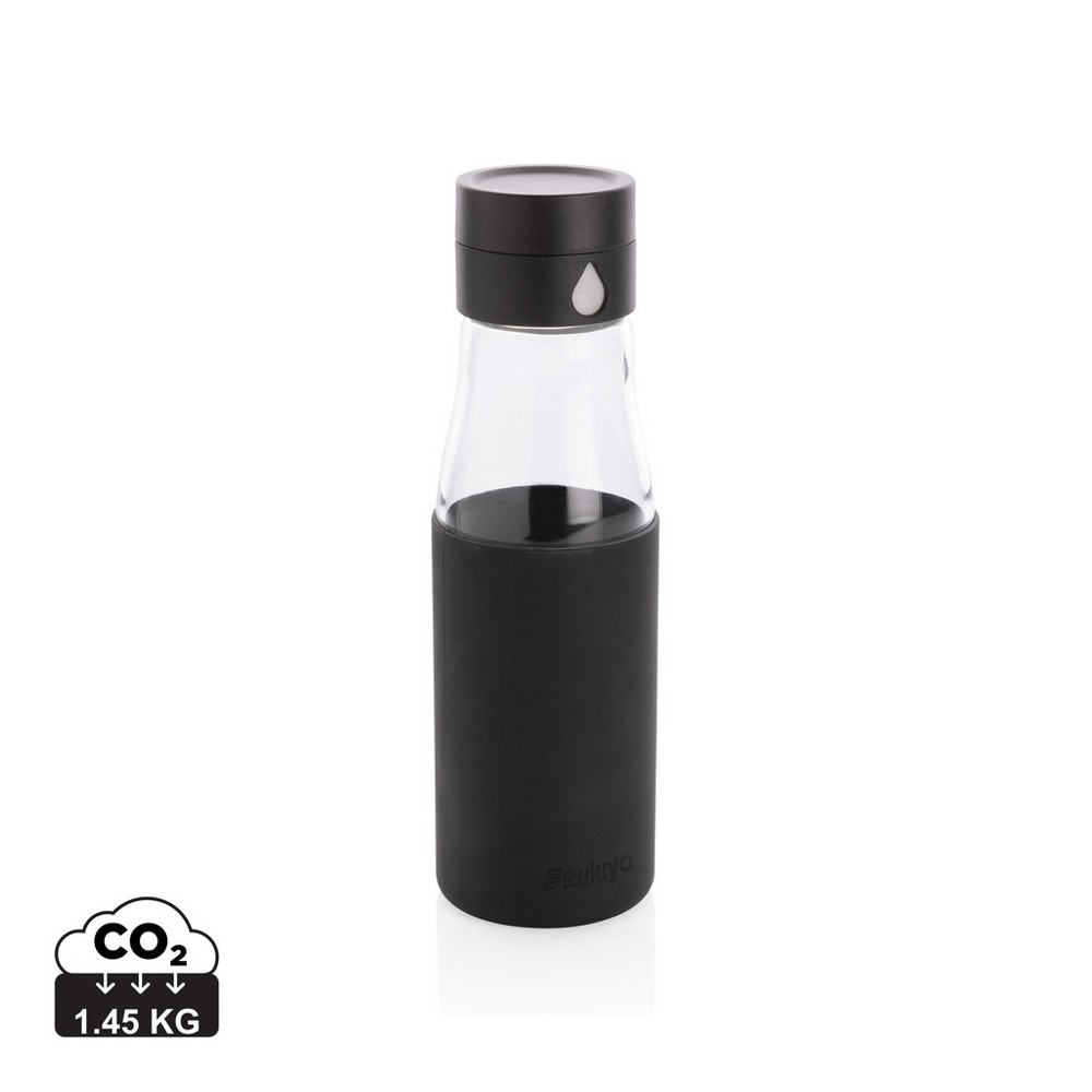 Szklana butelka 650 ml Ukiyo z nadrukiem logo - Kubki z nadrukiem logo | VEBI - zdjęcie 10