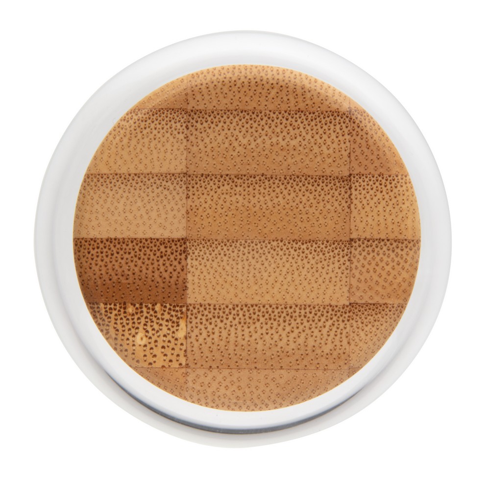 Szklana butelka 750ml z pokrowcem z recyclingu - zdjęcie 4