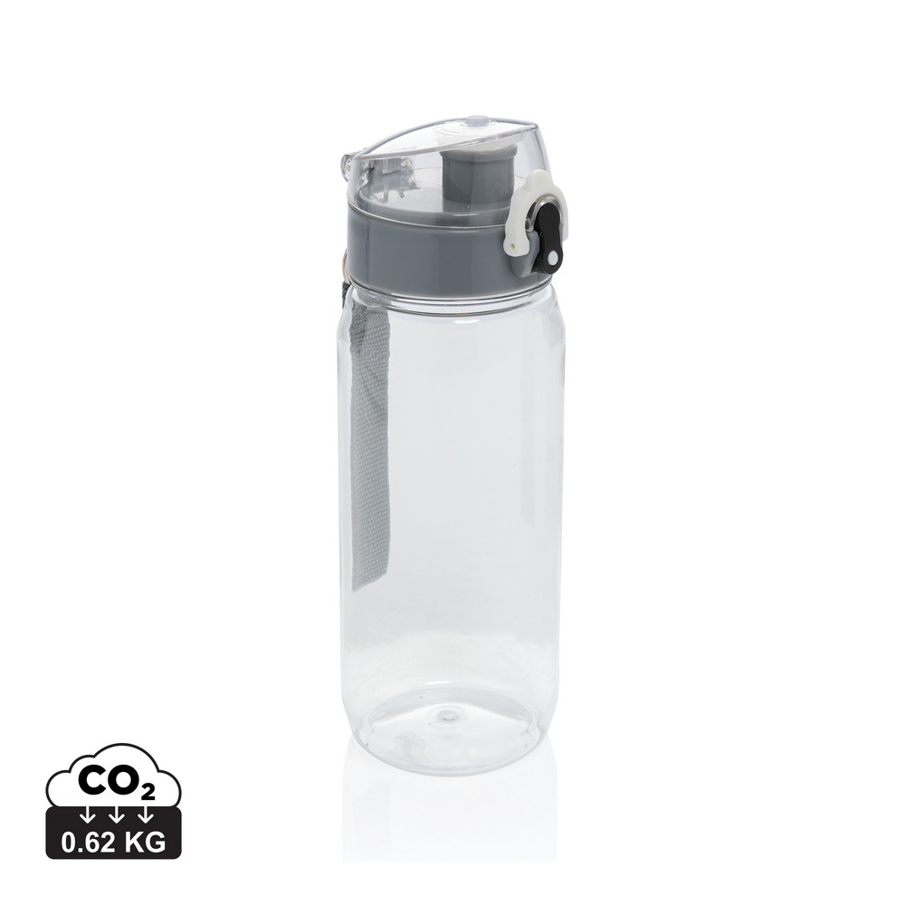 Ekologiczna butelka sportowa RPET 600ml z logo firmy - Butelki i bidony z nadrukiem logo | VEBI - zdjęcie 24