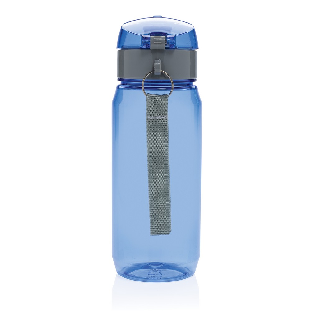 Ekologiczna butelka sportowa RPET 600ml z logo firmy - Butelki i bidony z nadrukiem logo | VEBI - zdjęcie 28