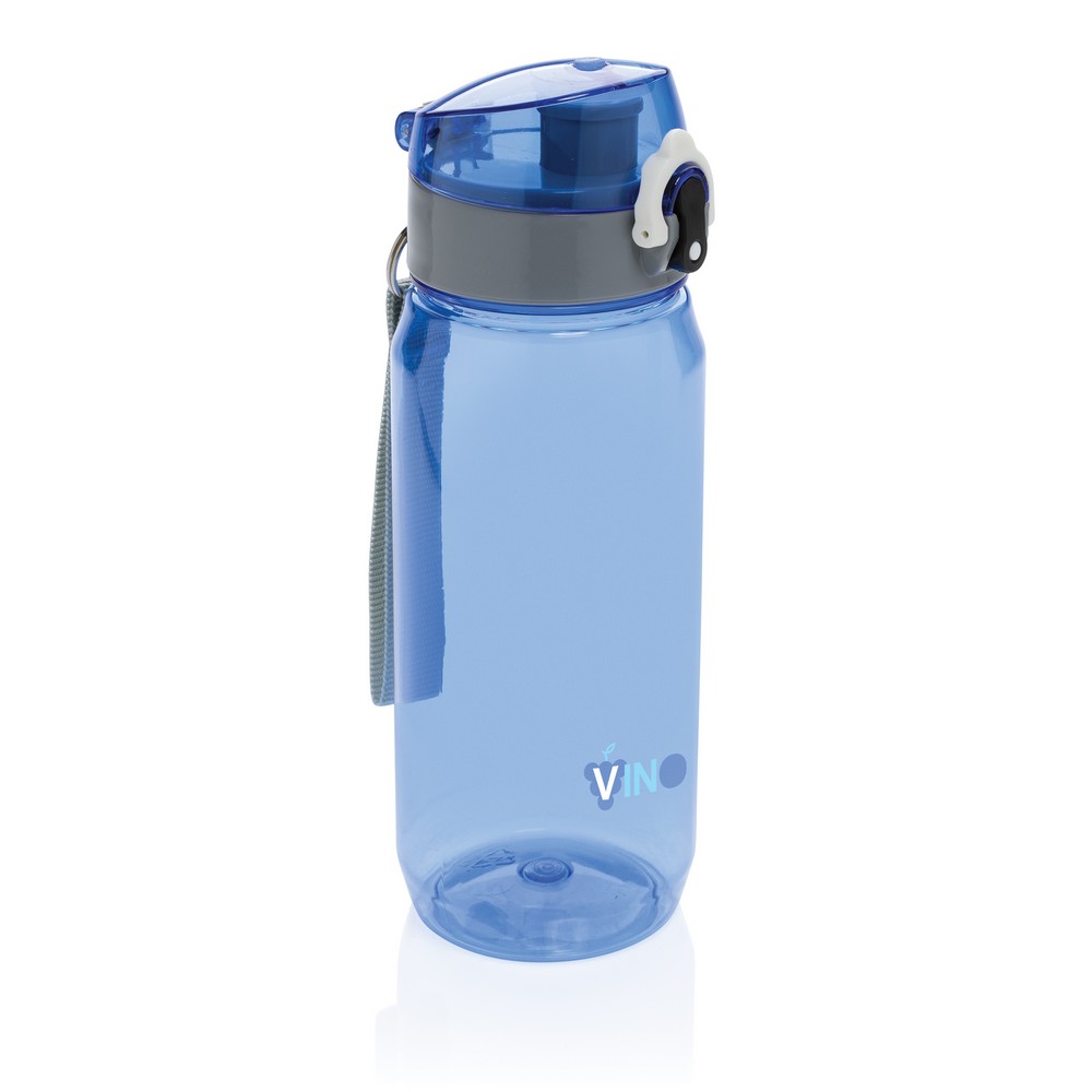 Ekologiczna butelka sportowa RPET 600ml z logo firmy - Butelki i bidony z nadrukiem logo | VEBI - zdjęcie 30