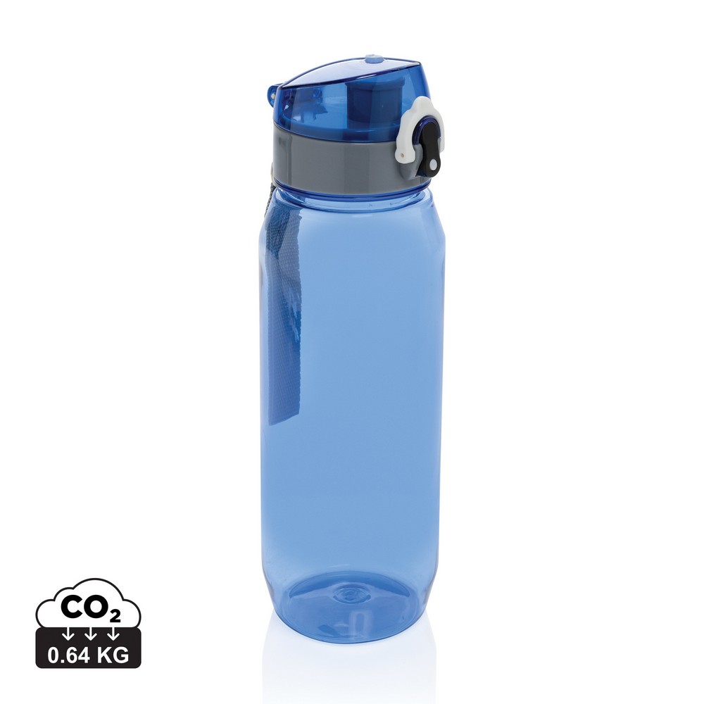 Ekologiczna butelka sportowa RPET 800ml z uchwytem - Butelki i bidony z nadrukiem logo | VEBI - zdjęcie 37