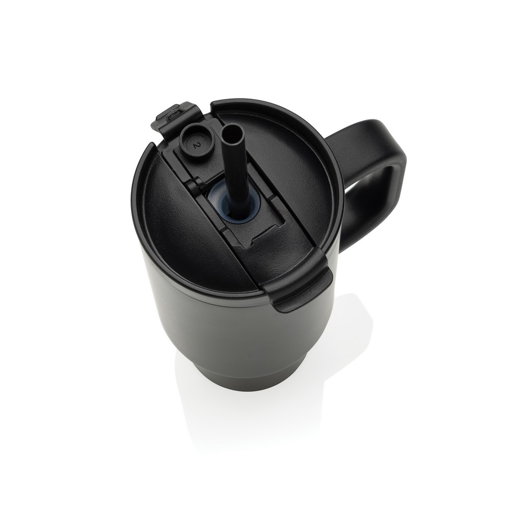 Kubek termiczny Cruiser 480ml z recyklingu - z logo firmy - Kubki i butelki termiczne z nadrukiem logo | VEBI - zdjęcie 20