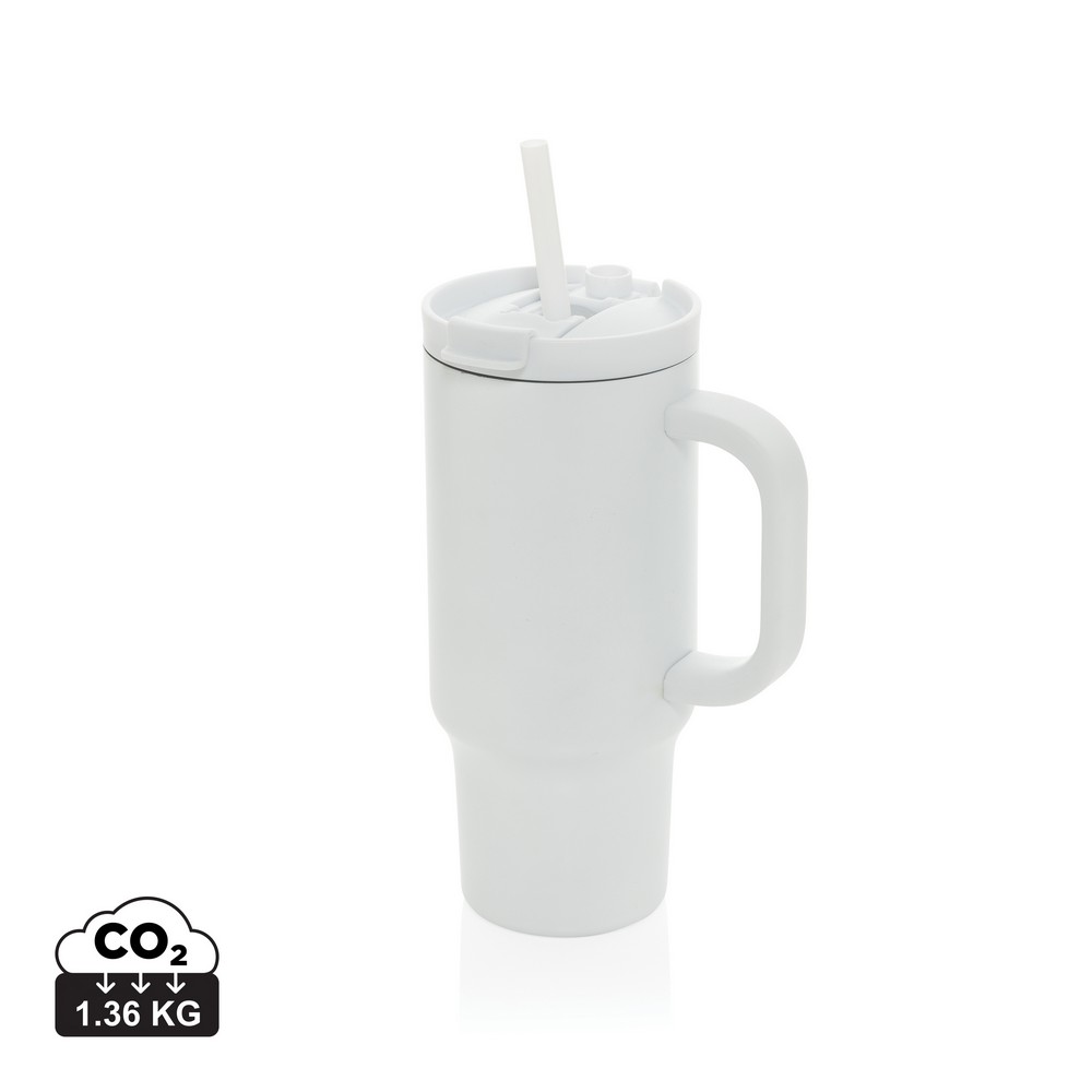 Kubek termiczny Cruiser 480ml z recyklingu - z logo firmy - Kubki i butelki termiczne z nadrukiem logo | VEBI - zdjęcie 13