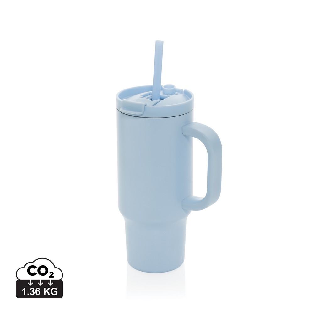 Kubek termiczny Cruiser 480ml z recyklingu - z logo firmy - Kubki i butelki termiczne z nadrukiem logo | VEBI - zdjęcie 39