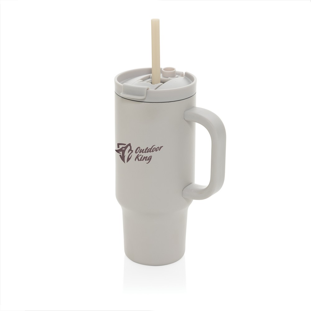 Kubek termiczny Cruiser 480ml z recyklingu - z logo firmy - Kubki i butelki termiczne z nadrukiem logo | VEBI - zdjęcie 63