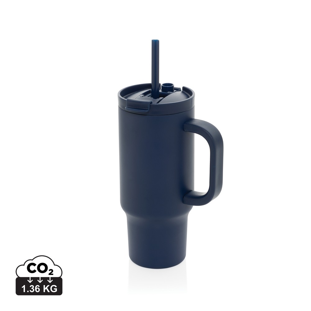 Kubek termiczny Cruiser 480ml z recyklingu - z logo firmy - Kubki i butelki termiczne z nadrukiem logo | VEBI - zdjęcie 52