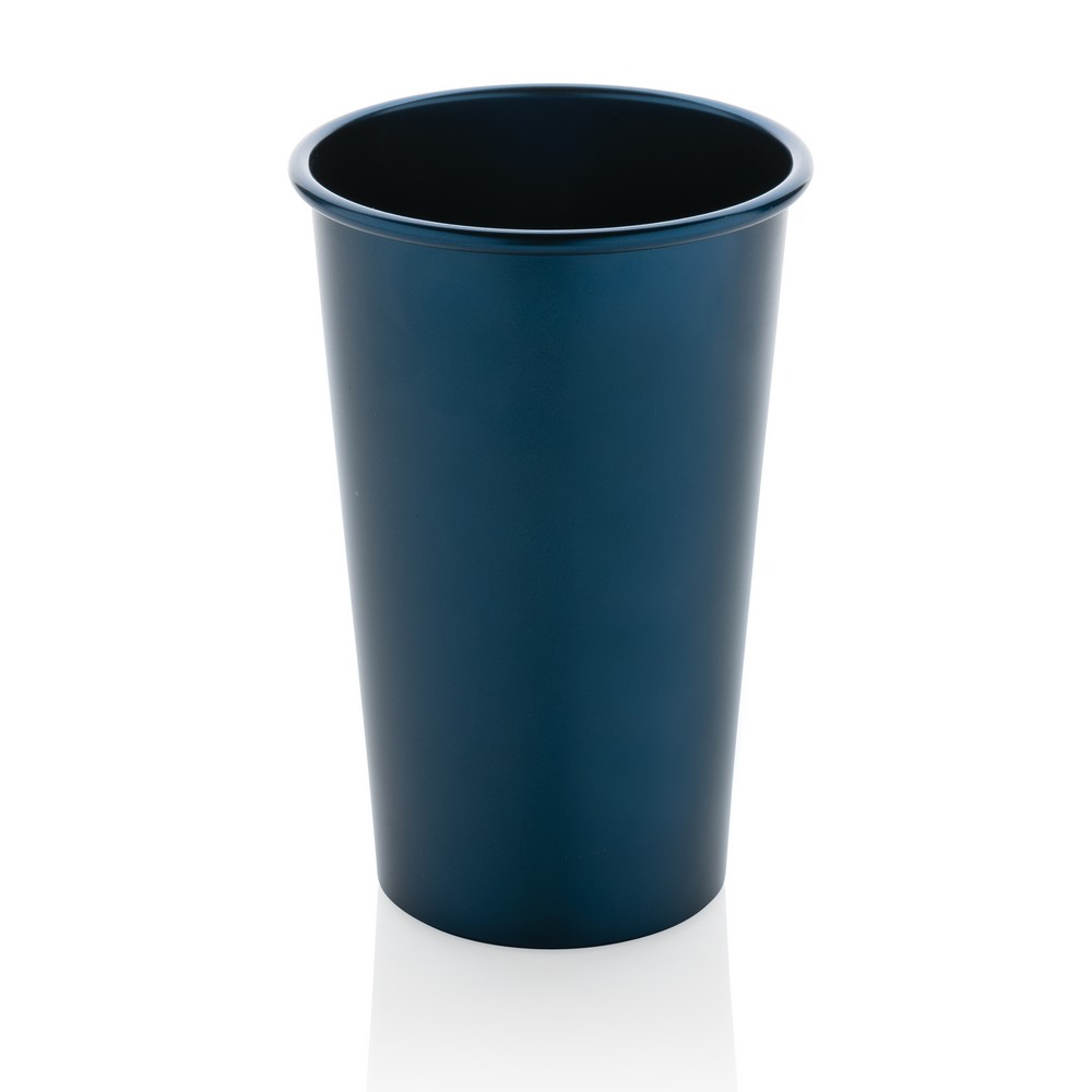 Kubek podróżny EKO 450ml z aluminium z recyklingu - Kubki i butelki termiczne z nadrukiem logo | VEBI - zdjęcie 7