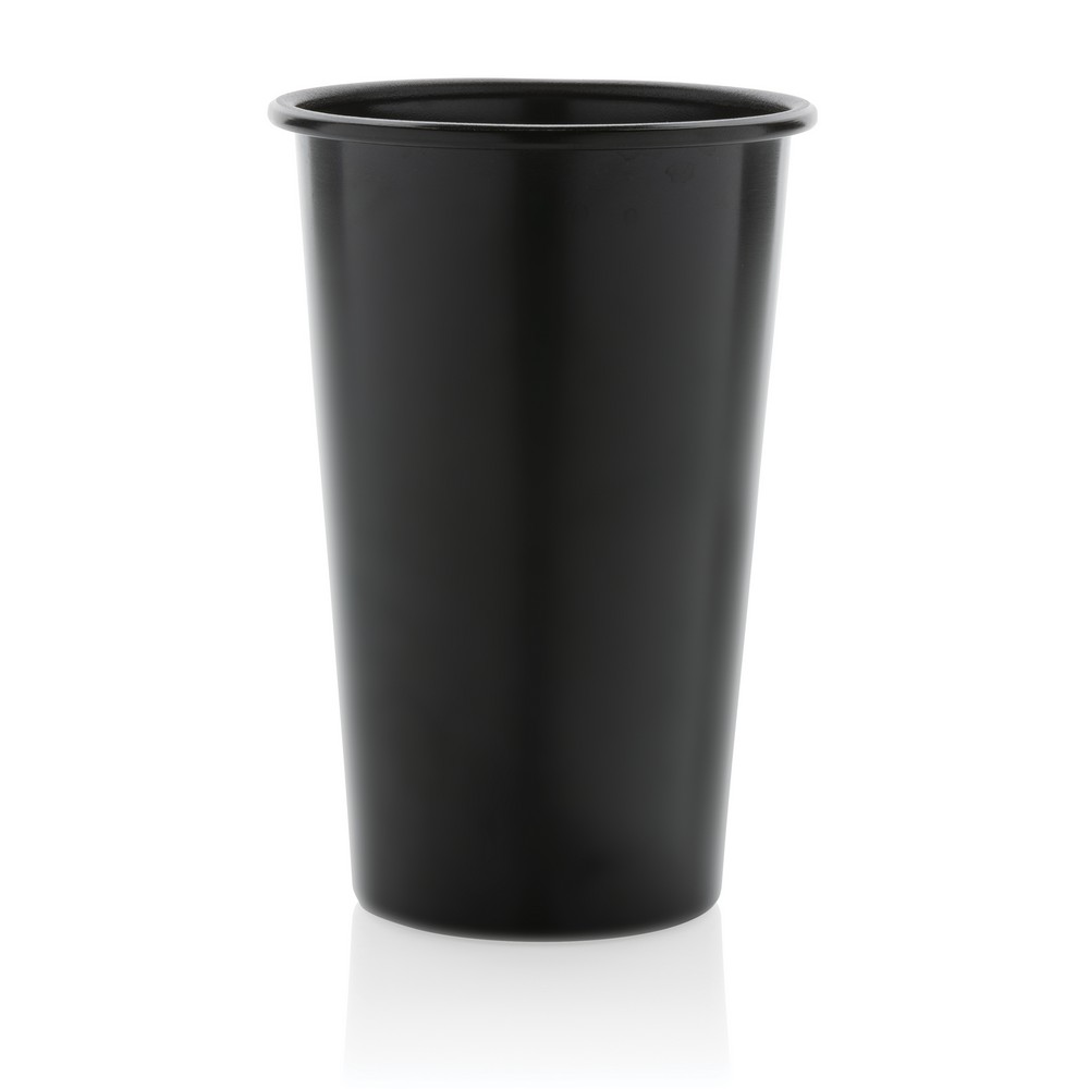 Kubek podróżny EKO 450ml z aluminium z recyklingu - Kubki i butelki termiczne z nadrukiem logo | VEBI - zdjęcie 2