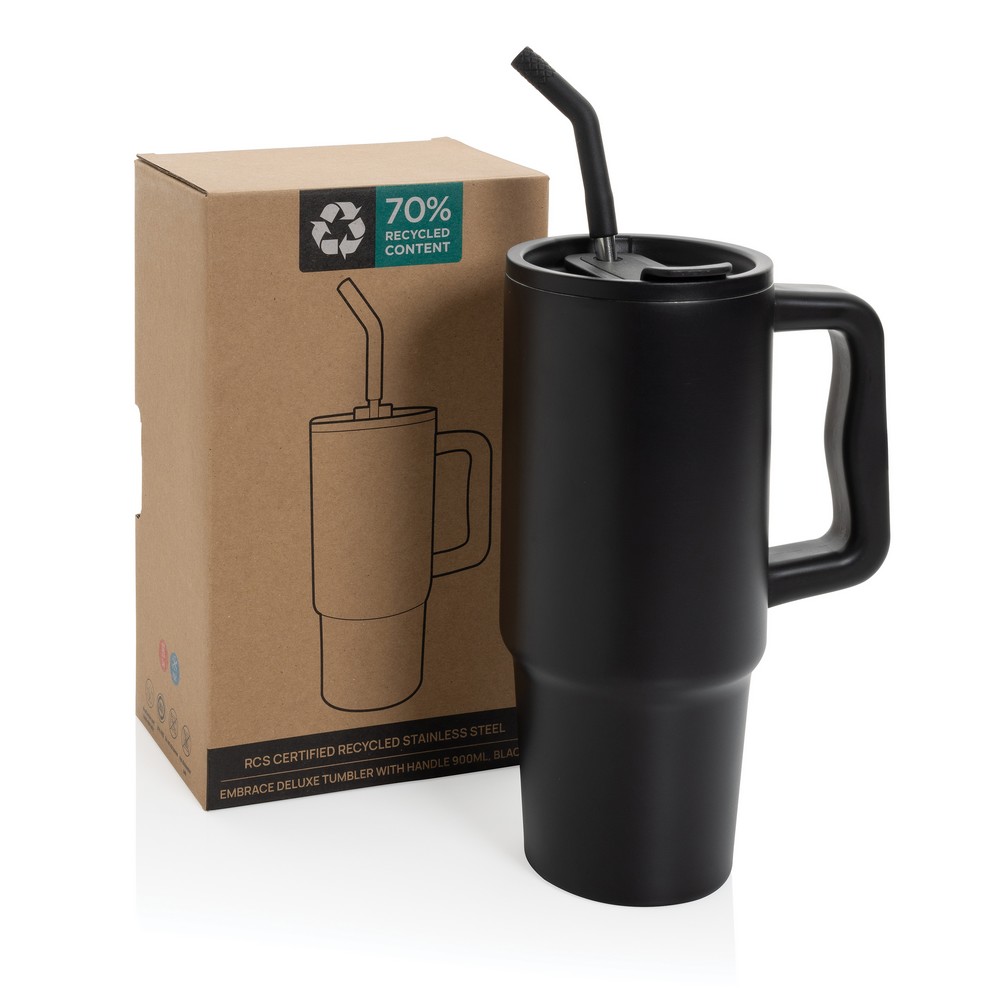 Kubek termiczny eko 900ml ze słomką, nadruk logo - Kubki i butelki termiczne z nadrukiem logo | VEBI - zdjęcie 48