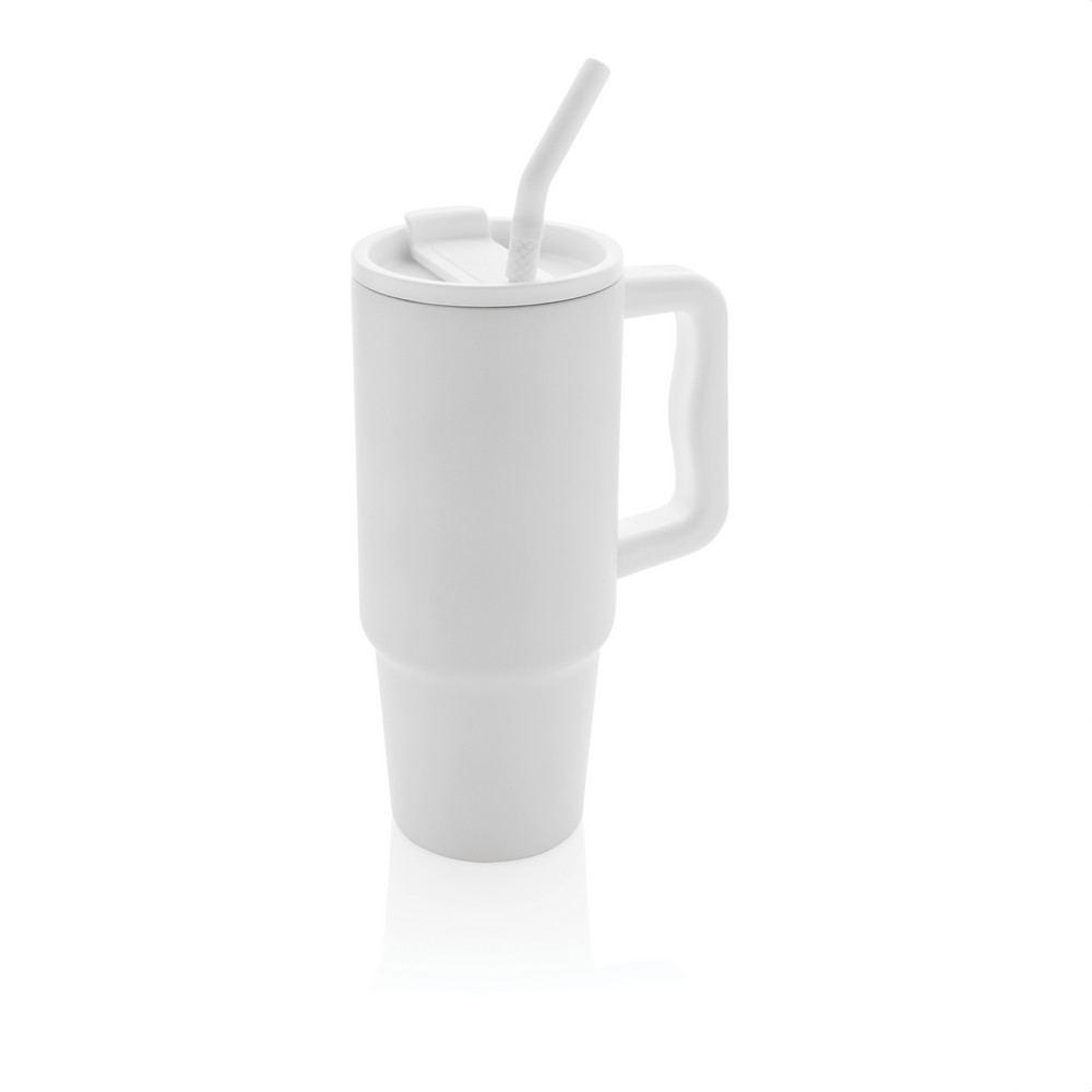 Kubek termiczny eko 900ml ze słomką, nadruk logo - Kubki i butelki termiczne z nadrukiem logo | VEBI - zdjęcie 17