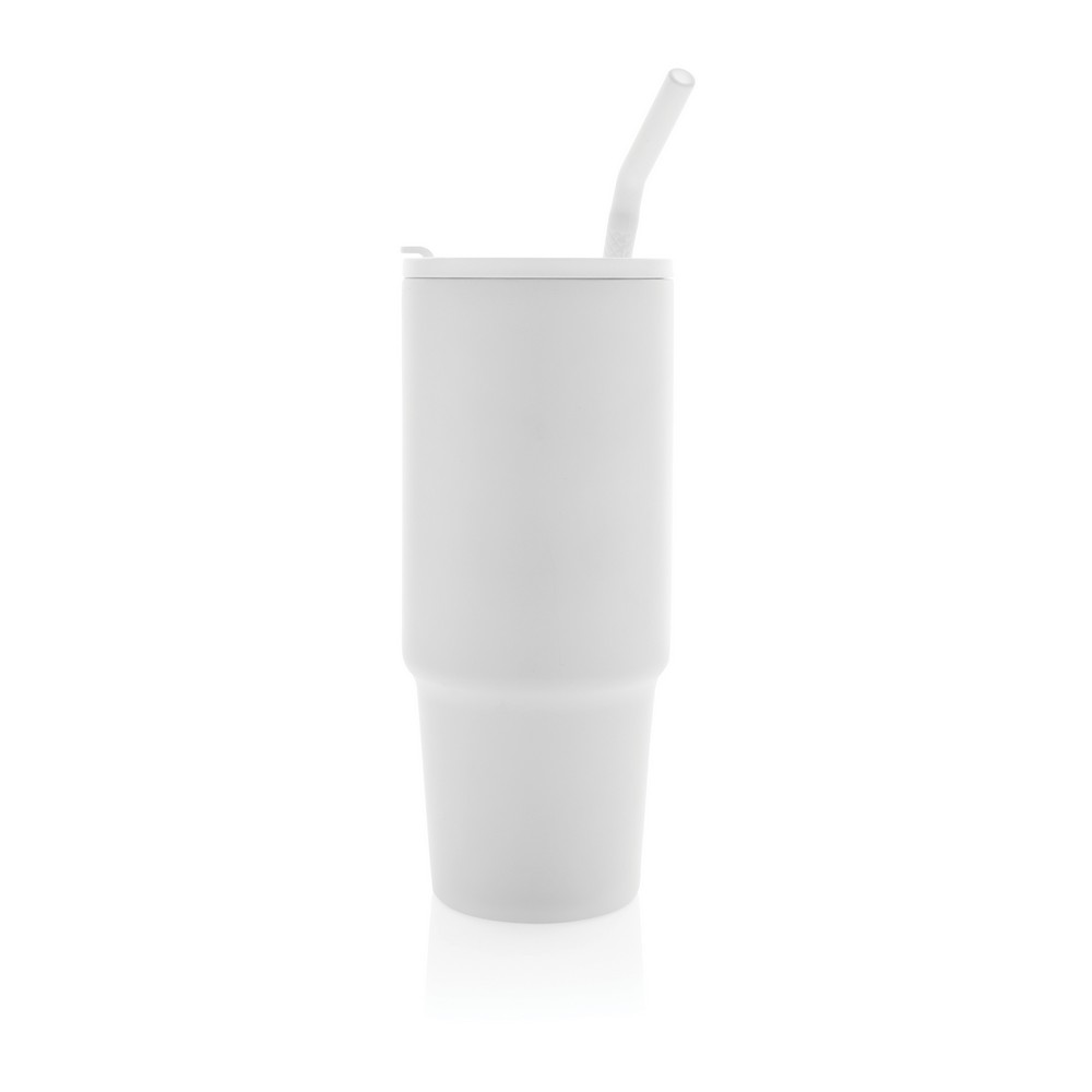 Kubek termiczny eko 900ml ze słomką, nadruk logo - Kubki i butelki termiczne z nadrukiem logo | VEBI - zdjęcie 20