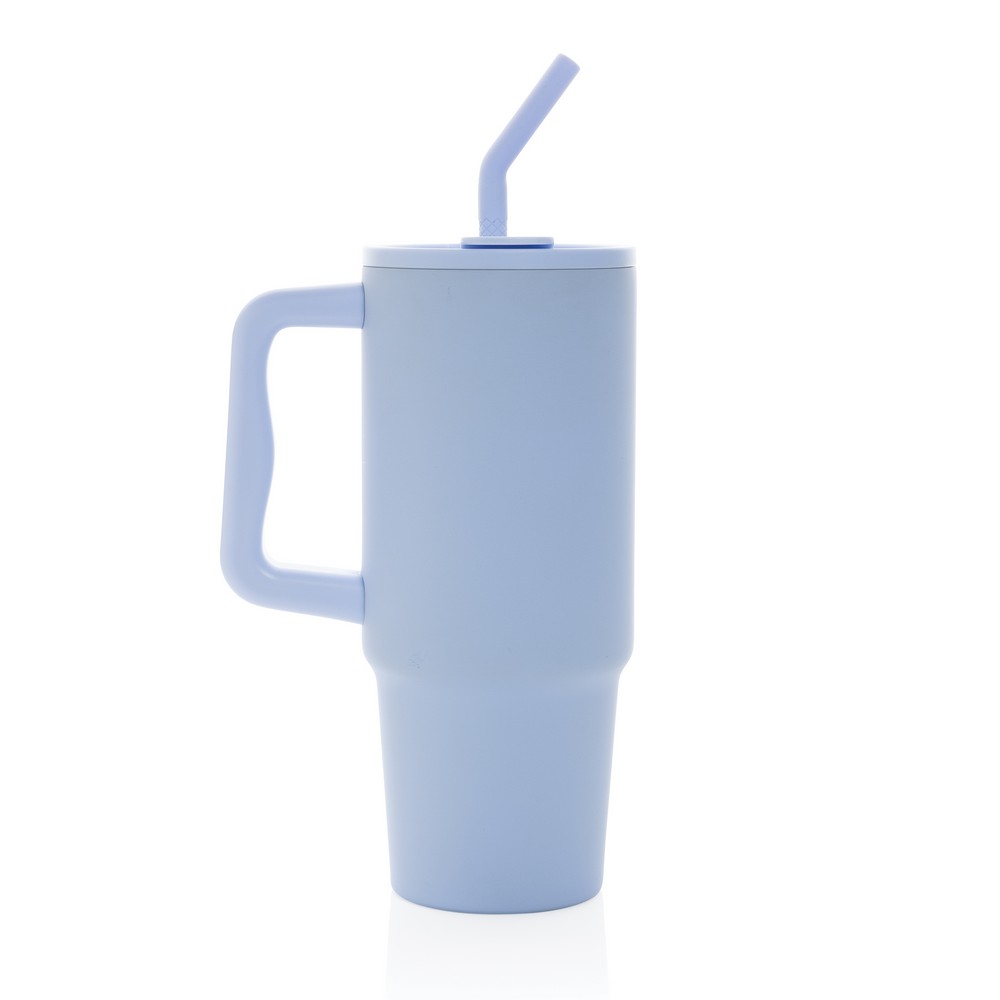Kubek termiczny eko 900ml ze słomką, nadruk logo - Kubki i butelki termiczne z nadrukiem logo | VEBI - zdjęcie 54