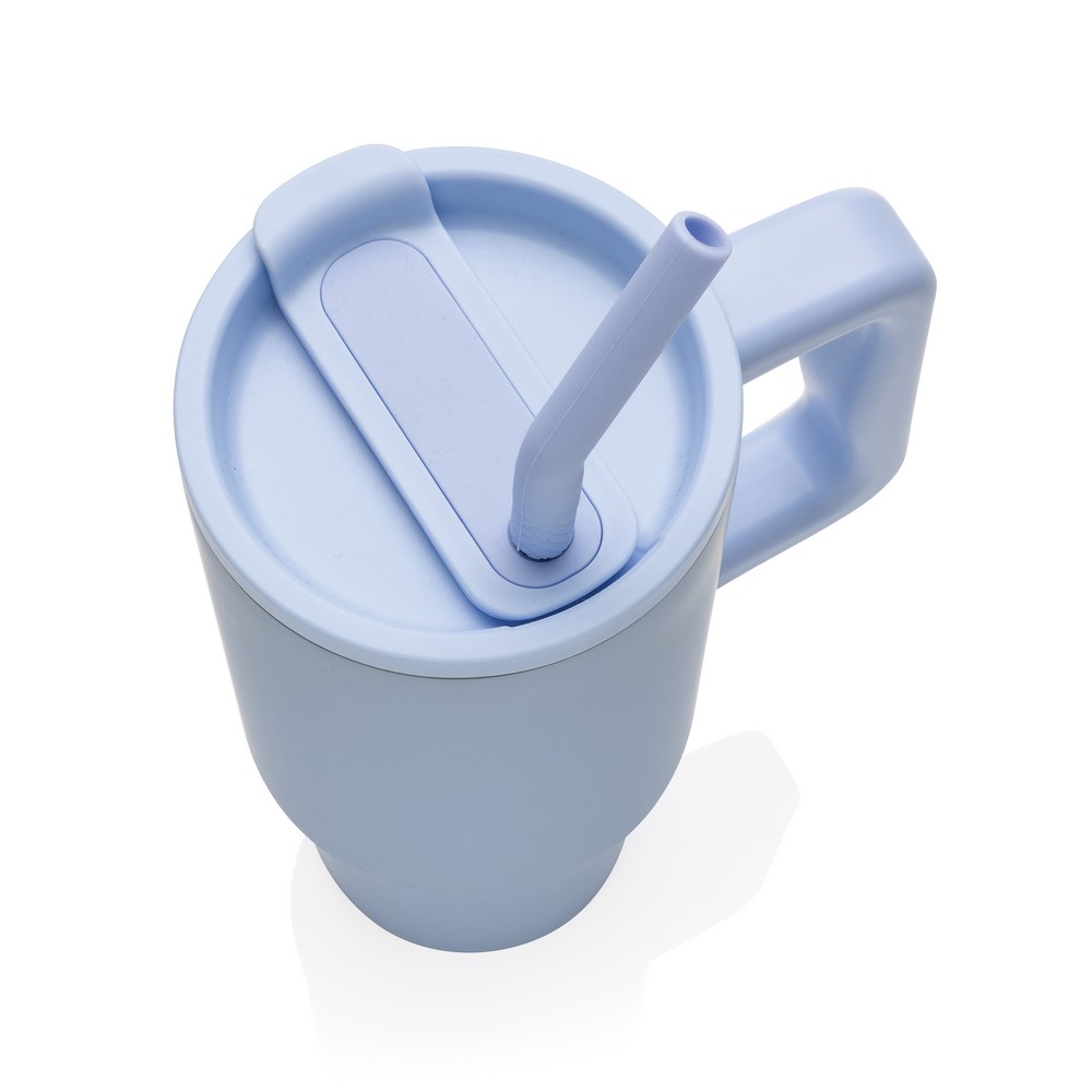 Kubek termiczny eko 900ml ze słomką, nadruk logo - Kubki i butelki termiczne z nadrukiem logo | VEBI - zdjęcie 56