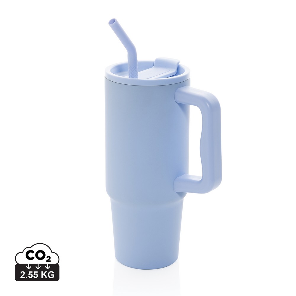 Kubek termiczny eko 900ml ze słomką, nadruk logo - Kubki i butelki termiczne z nadrukiem logo | VEBI - zdjęcie 68