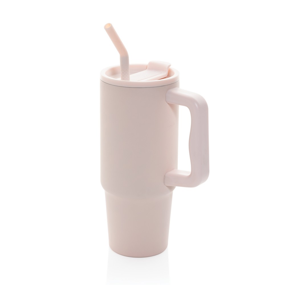 Kubek termiczny eko 900ml ze słomką, nadruk logo - Kubki i butelki termiczne z nadrukiem logo | VEBI - zdjęcie 84